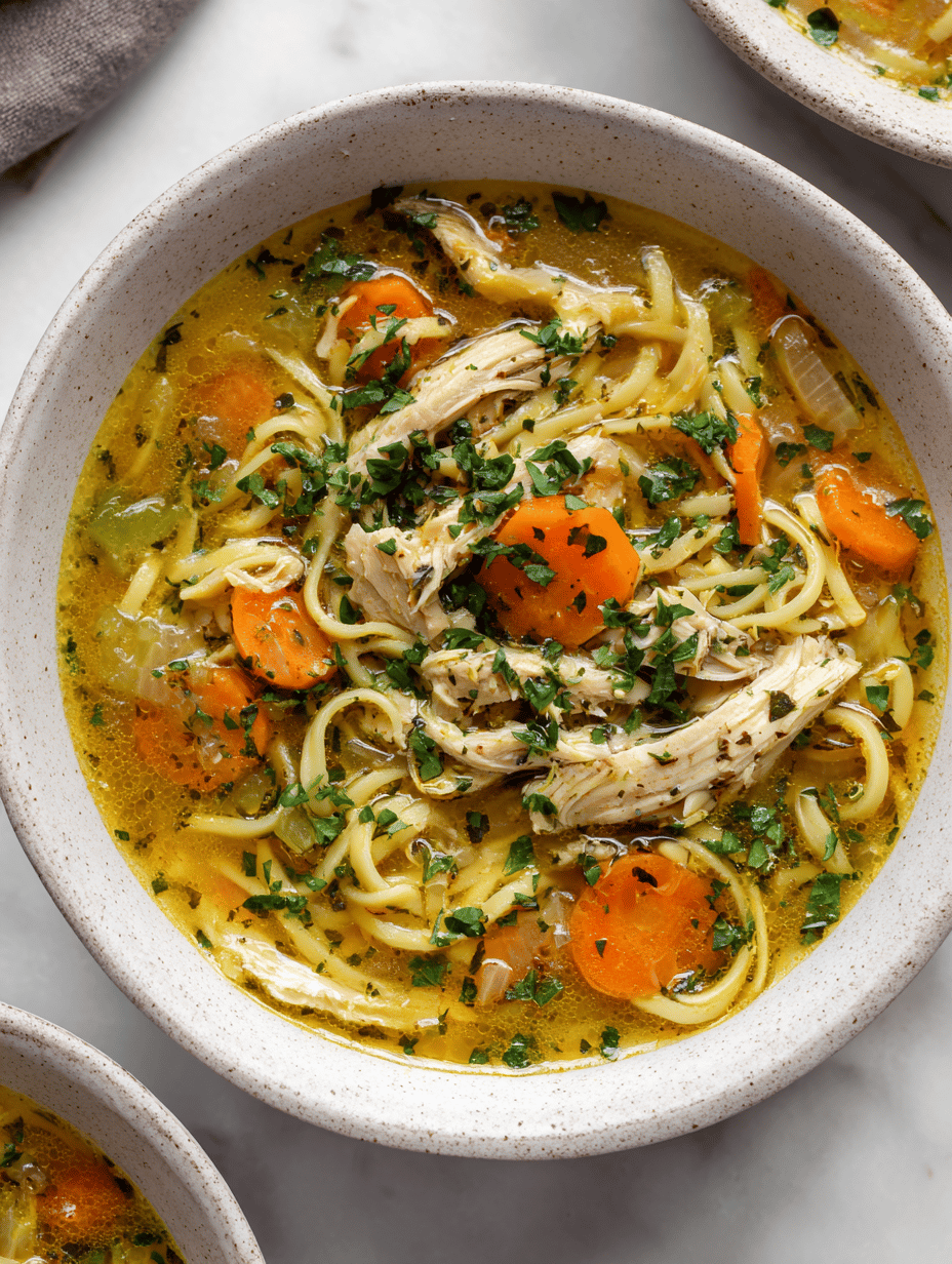 Unconventional Comfort: The Easy Chicken Soup with a Twist