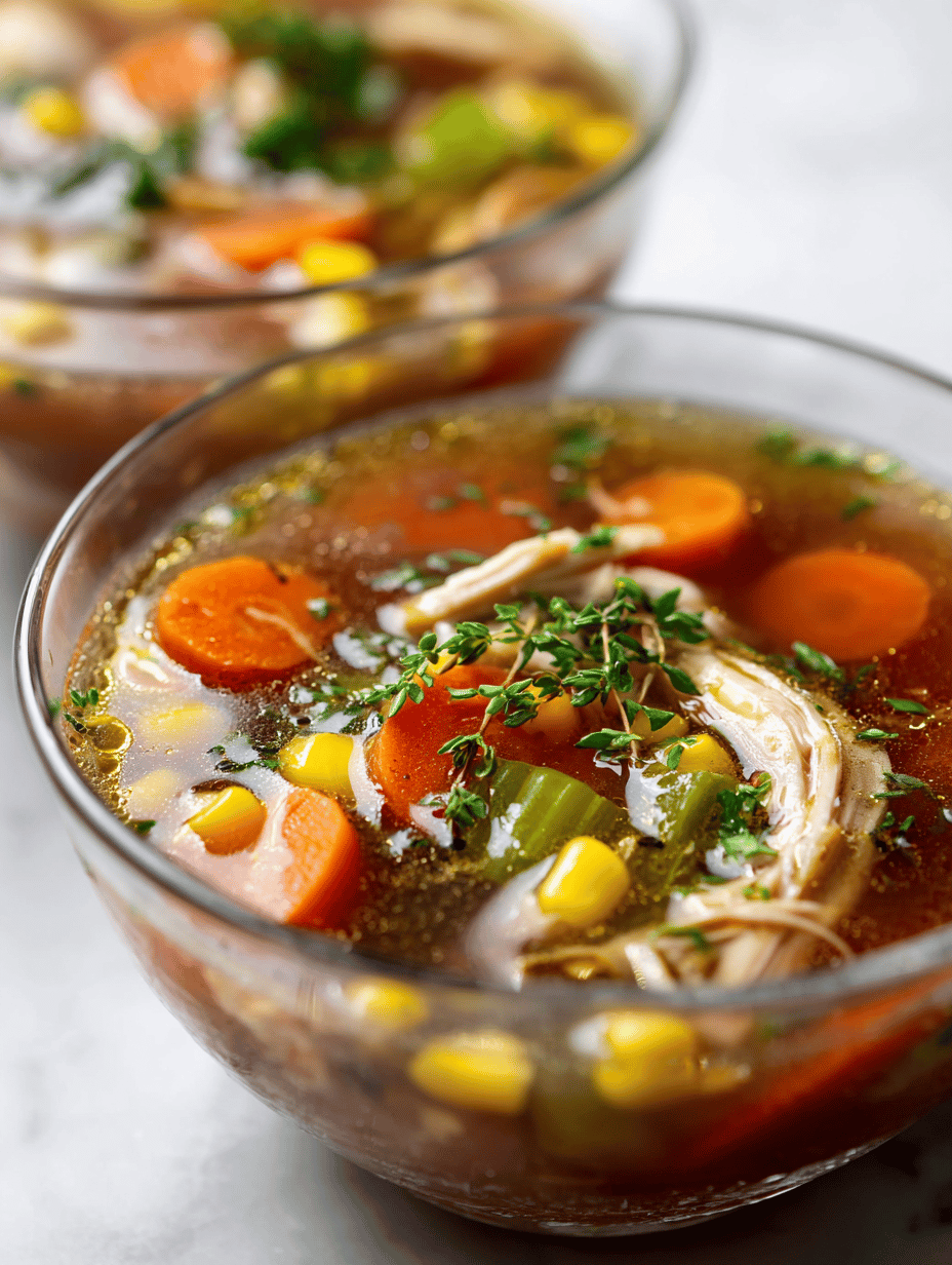 Italian chicken soup recipe